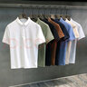 般奈合体纯色POLO透气短袖衣服韩版2025夏季新款保罗衫简约百搭上衣男 白色 M 实拍图
