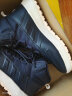 adidas FUSION STORM加绒保暖中帮运动鞋男女阿迪达斯官方轻运动 藏青色 37(230mm) 实拍图