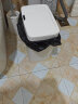 彩妃（CaiFei）智能垃圾桶全自动感应式垃圾桶带盖厨房卫生间客厅卧室垃圾筒大号 【轻奢款】 白金色 18L 升级充电版 实拍图