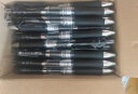 广博(GuangBo)中性笔签字笔按动笔 0.5mm黑色子弹头水笔黑笔 文具办公用品学生用笔 50支/盒 ZX9K35D-50 实拍图