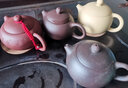 徐保国紫砂壶宜兴手工原矿全紫砂功夫泡茶围炉煮茶围炉煮茶茶具套装扁西 底槽清 厚德载物 200ml 实拍图