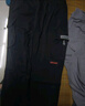 头号青年休闲裤男士秋冬季加绒卫长裤宽松大码束脚运动裤子男装 黑 8XL 实拍图