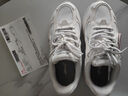 李宁跑步鞋女鞋马卡龙配色透气网面舒适运动鞋情侣时尚复古老爹鞋 云雾白/银色-3 35 实拍图
