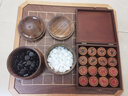 御圣 象棋套装围棋套装双面两用棋盘二合一棋具 黄心楠罐+盘+B单云子+5分香花梨 实拍图