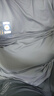 真维斯（Jeanswest）冰丝短袖T恤男夏季纯色体恤衫宽松大码运动健身半袖男士速干上衣 实拍图