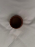 漢唐宜兴紫砂杯小杯主人杯单杯手工原矿紫泥品茗杯紫砂主人茶杯单个 朱泥-圆口杯(约90ml) 实拍图