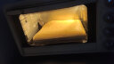 三能（SANNENG）SN13123金色不沾古早烤盘正方形金盘不粘28x28蛋糕卷月饼烘焙模具 SN13123方形烤盘+马卡龙硅胶垫 实拍图