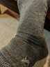 猫人6双装男士袜子男纯棉秋冬中筒袜男袜商务休闲棉袜男长袜3黑3深灰 实拍图