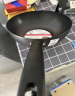 美厨（maxcook）炒锅铁锅30CM 燃气炉电磁炉通用 无涂层 可用铁铲 MDB-30 实拍图
