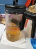 鸣盏 飘逸杯玻璃茶壶内胆按压无杆过滤冲茶器茶水分离茶飘逸壶泡茶壶 MZ8003B透明【飘逸杯】 500ml 实拍图