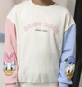 迪士尼（DISNEY）儿童女童卫衣加绒长袖不倒绒棉质宝宝上衣24冬DB131AA51米白150 实拍图