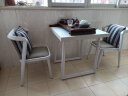 紫叶（ziye）阳台茶桌椅组合三件套小型简约现代小茶台轻奢创意阳台休闲桌椅 晒单实拍图