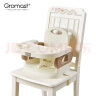 谷仕塔（Gromast）便携式宝宝餐椅婴儿吃饭餐桌椅多功能儿童学坐椅轻便可折叠家用 小餐椅 咖啡色 实拍图