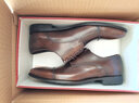 REGAL丽格T62B商务正装鞋三接头皮鞋缝制鞋婚鞋德比鞋男士皮鞋男 BRJP(摩卡棕色/日本进口牛皮革) 44 实拍图