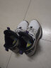 特步篮球鞋男鞋耐磨防滑运动鞋高帮缓震879119127057 白黑紫 40  实拍图