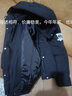 雪中飞羽绒服女短款连帽工装外套加厚保暖小个子时尚韩版新款防寒服 黑色 L 165（100-110斤） 实拍图