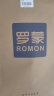 罗蒙（ROMON）长袖衬衫男士四季款大码衬衫商务休闲纯色斜纹小码衬衣男 粉色43 实拍图