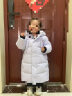 巴拉巴拉羽绒服中长款冬加厚外套男女童连帽亲子装防风防泼水209425107212 实拍图