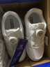 回力（Warrior）儿童鞋男女童小白鞋纽扣运动鞋跑步鞋板鞋 WZ(CL)-0305 白色 31  实拍图
