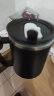 彩致（CAIZHI）304不锈钢马克杯带盖 双层防烫大容量咖啡杯学生水杯 黑色 CZ6650 实拍图