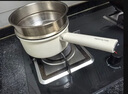 九阳（Joyoung）含钛陶瓷不粘小奶锅0氟健康辅食锅汤锅热奶16cm炉灶通用CN541(LB) 实拍图