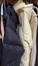 森马（Semir）森马羽绒服女中长款大毛领24冬新款工装风保暖外套109724113016 实拍图
