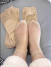 浪莎（LangSha）丝袜女短款夏季薄款棉底水晶丝肉肤色黑色耐磨中筒防勾丝隐形袜子 5双肤色 晒单实拍图