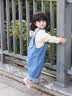 优奇女宝宝牛仔背带裤套装裤子婴幼儿可爱超萌女童春秋季外出衣服爬服 背带裤【不含上衣】 80 实拍图
