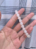 豆蔻时光精品8mm和田玉白玉手串 高水头玉石圆珠玉石手串生日礼物男女士款 实拍图