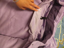 啄木鸟冲锋衣外套女春秋冬季三合一可拆卸防风防水定制潮牌新款登山风衣 女款紫色（外套+内胆） L 实拍图