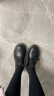 马丁（DR.MARTENS）春夏1461 新中式时尚休闲光面皮黑色男女3孔马丁单鞋 黑色 37 实拍图