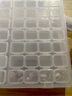 鹿珊伍首饰收纳盒便携透明首饰盒耳钉项链耳饰盘耳环防氧化盒饰品盒子 56格收纳盒【透明色】 实拍图