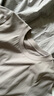 无印良品（MUJI）女式 凉感 短袖连衣裙 女装裙子25年夏季连身裙凉感物语 BC2LKA5S 灰色 S (155/80A) 实拍图