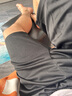 步锐特（BURUITE）健身衣服男冰丝速干背心运动服套装夏季T恤篮球服送父亲短袖跑步 83606黑色+62套装 3XL【推荐体重150-170斤】 实拍图