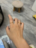 周六福（ZLF） 黄金戒指女足金999单个可叠戴光圈指环手饰 计价 光面18号 - 1.54g 实拍图