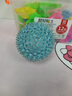奕思瑞感统训练器材家用宝宝婴儿抚触按摩球触觉刷儿童前庭失调脱敏玩具 1个水晶按摩球中号+收纳袋 实拍图