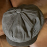 槿城帽子男英伦春夏百搭复古报童八角帽女秋冬潮鸭舌帽画家贝雷帽M192 黑色（棉）M192 M（56-58cm） 实拍图