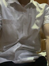 凡客诚品衬衫男商务易打理纯色西服正装衬衣男士白衬衫 短-白斜纹 38 卡码建议拍大一码 实拍图