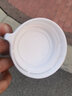 聚瑞谦大容量韩版磨砂塑料杯防摔耐用带刻度适合简约风格的学生泡花茶 米白色 600ml 实拍图