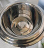 美厨（maxcook）304不锈钢洗菜盆 加大调料盆洗菜盆和面盆套装 中号三件套MCWA957 实拍图