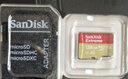 闪迪（SanDisk）128GB TF(MicroSD)内存卡 4K极速金卡A2 V30 U3行车记录仪 运动相机无人机 监控存储卡 读190MB/s 实拍图