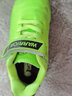 回力童鞋儿童足球鞋2025春季新款男童碎钉软底防滑训练鞋学生运动鞋 荧光绿 28码 内长约18.4cm 实拍图