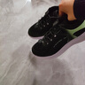 李宁童鞋男童女大童春季网面透气青少年羚越休闲跑鞋儿童运动鞋子 黑色/荧光水绿038-7 （抗菌鞋垫） 36  内长约23.6cm适合脚长22.6cm 实拍图