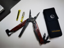 LEATHERMANSignal烽火工具钳莱泽曼户外求生多功能装备 EDC随身打火石工具 暗红色[832745] 实拍图