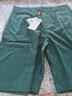 啄木鸟棉麻五分短裤女夏季新款宽松显瘦韩版休闲阔腿裤亚麻中裤直筒女裤 绿色 XL (建议120-130斤) 晒单实拍图