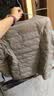 MUJI 女式 轻量羽绒便携式无领夹克 羽绒服女款冬季 女装 轻薄 浅米色 M (160/84A) 实拍图
