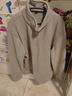 回力（Warrior）半拉链高领华夫格卫衣男春秋季日系复古纯色休闲外套百搭宽松上衣 【双面绒】-浅米#HL纯色 2XL 实拍图