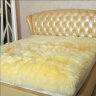 夜成（yecheng） 纯羊毛床垫皮毛一体整张羊皮褥子单双人羊羔绒床毯加厚保暖 米黄色（直边） 200*220cm 晒单实拍图