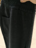 俞兆林（YUZHAOLIN） 加绒休闲裤女中年妇女秋冬季新款外穿长裤加绒加厚哈伦人女保暖 深灰色（春秋款） 2XL（建议110-125斤） 晒单实拍图