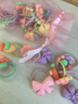 美丽公主 宝宝皮筋不伤发小号发圈儿童发饰婴幼儿可爱迷你头绳小揪揪头饰 1#A款小发圈40根装（送纱袋） 实拍图